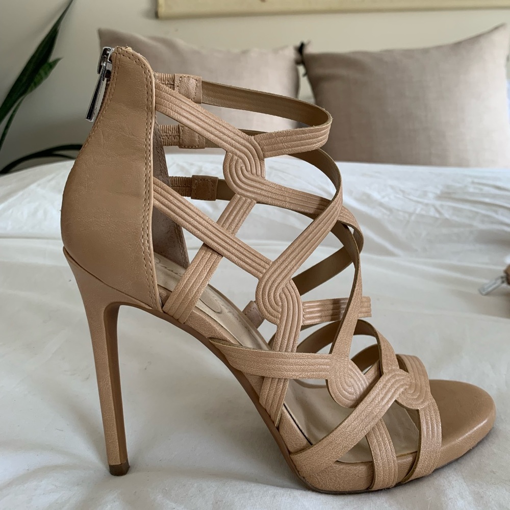Jessica Simpson Heels | Tan | 8.5